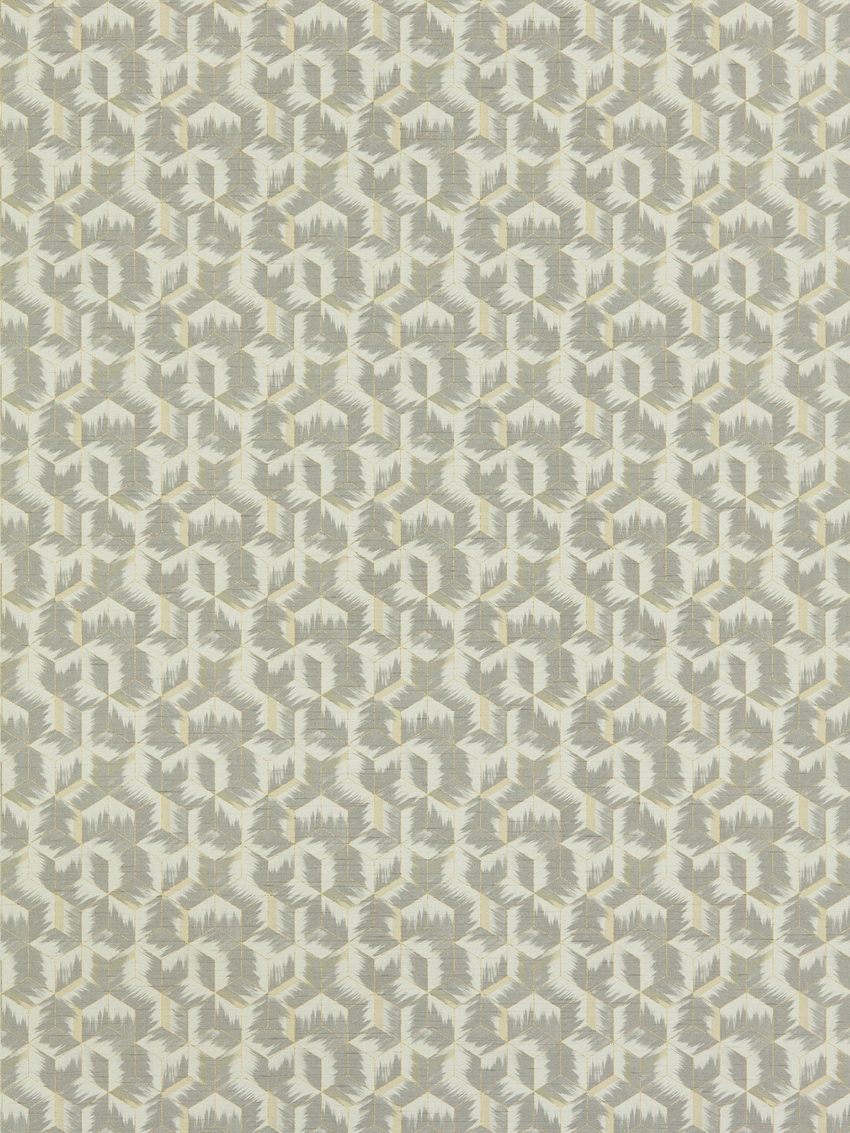 Zoffany Tumbling Blocks Faded Anthracite Wallpaper