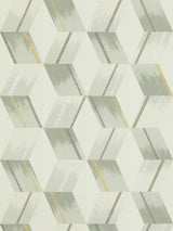 Zoffany Rhombi Empire Grey Wallpaper