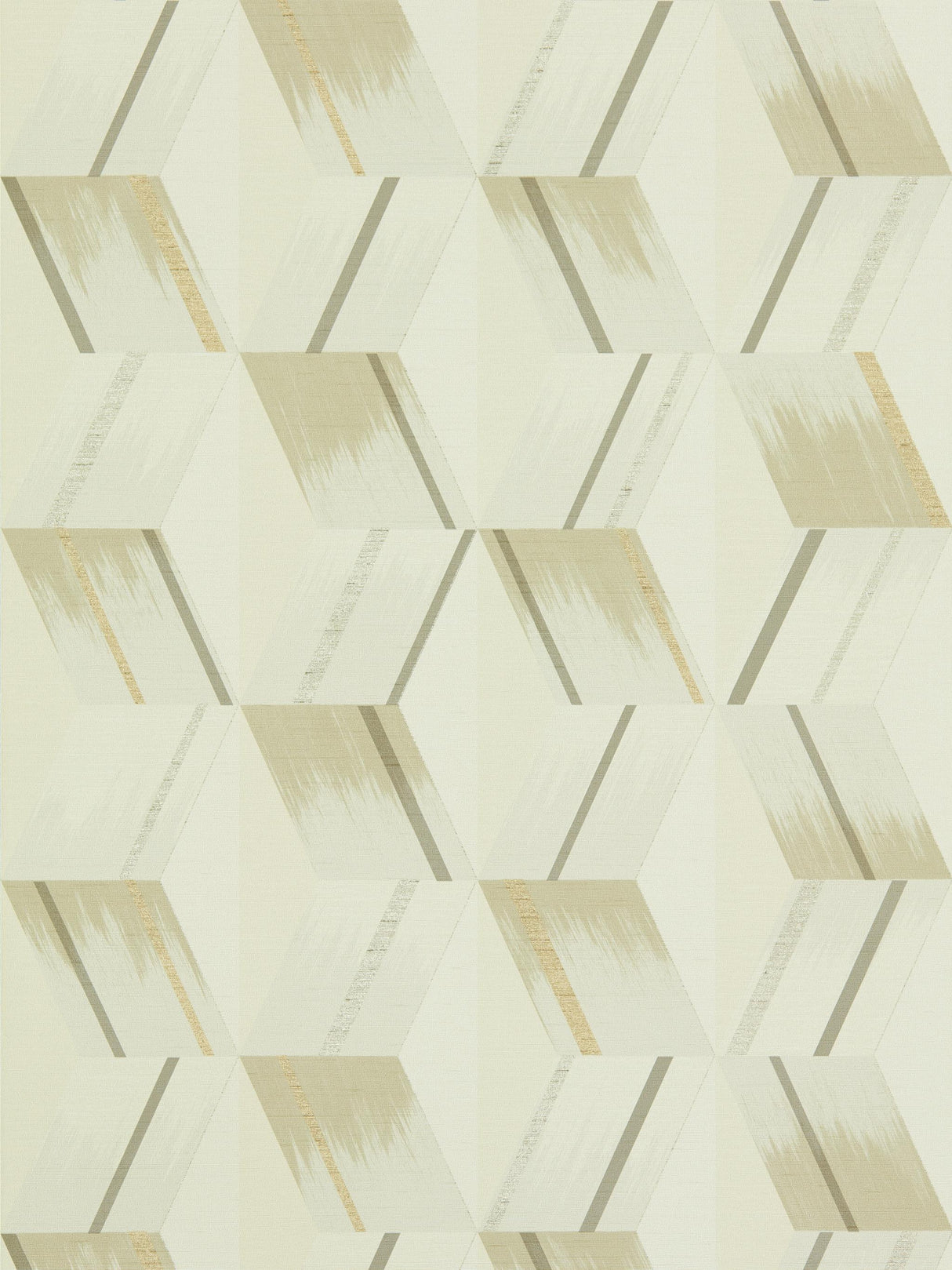 Zoffany Rhombi Paris Grey Wallpaper
