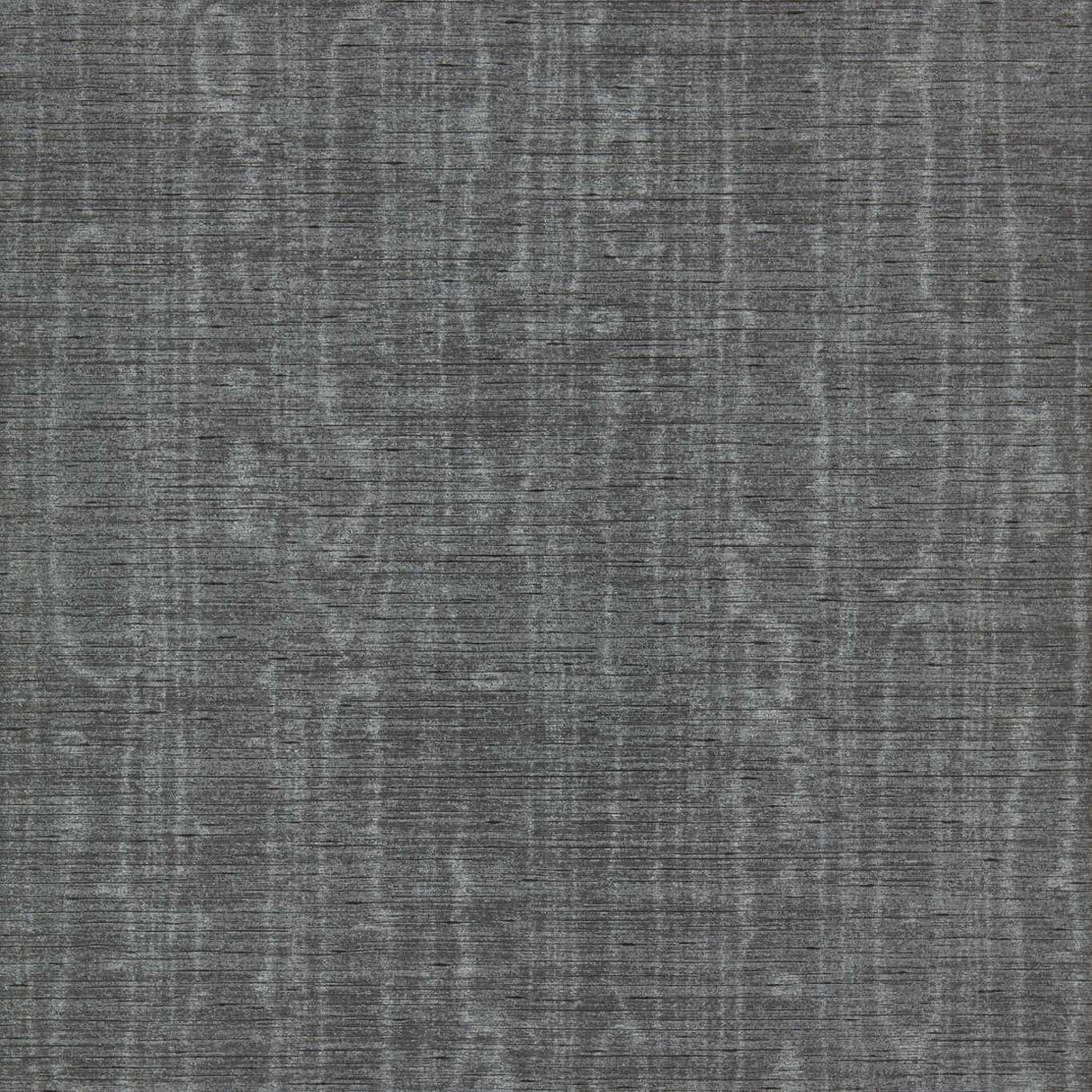 Zoffany Watered Silk Bone Black Wallpaper