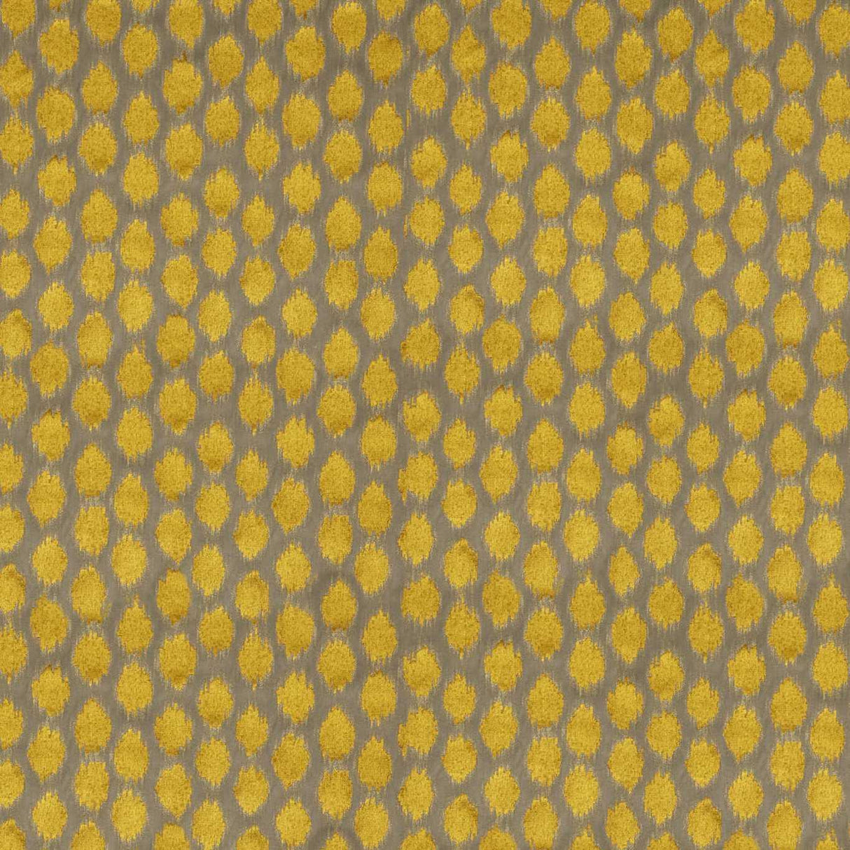 Zoffany Ikat Spot Tigers Eye Fabric