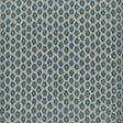 Zoffany Ikat Spot Blue Stone Fabric