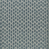 Zoffany Ikat Spot Blue Stone Fabric