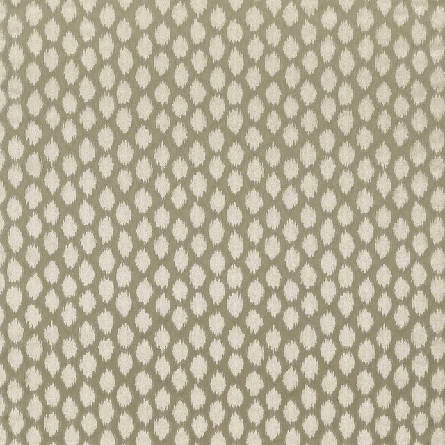 Zoffany Ikat Spot Stone Fabric