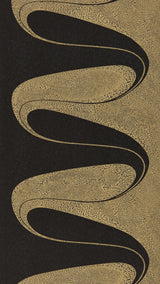 Zoffany DArcy Vine Black Wallpaper