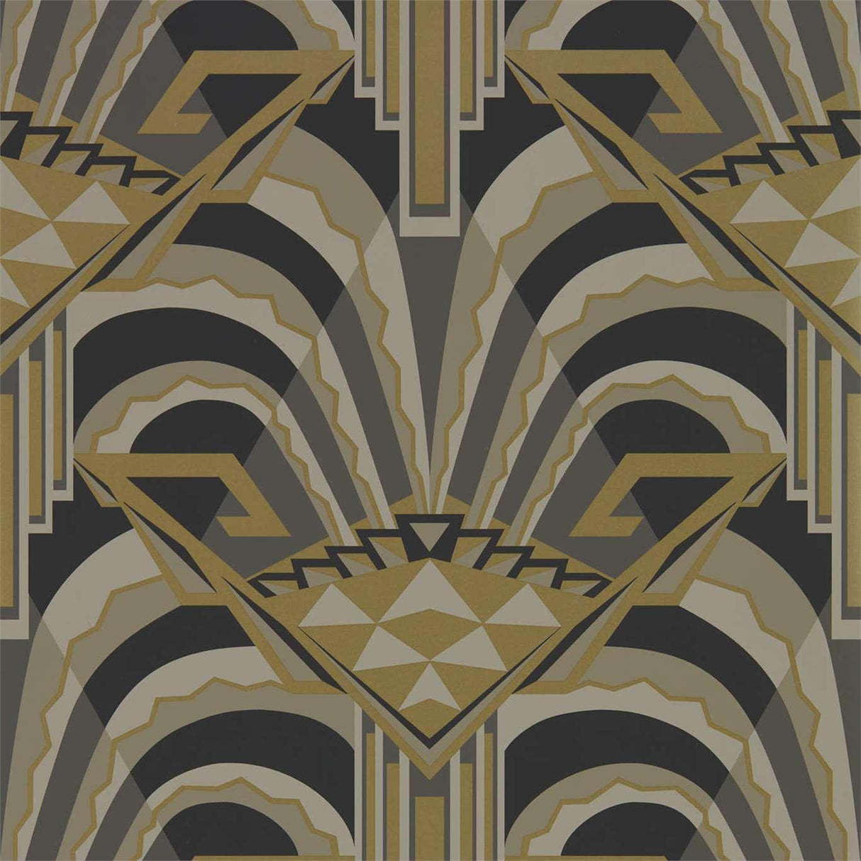 Zoffany Conway Antique Bronze Wallpaper