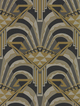 Zoffany Conway Antique Bronze Wallpaper