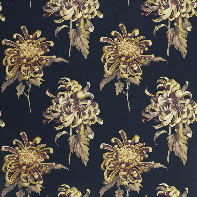 Zoffany Evelyn Tigers Eye/Ink Fabric