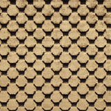 Zoffany Tespi Spot Carbon/Old Gold Fabric