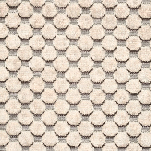 Zoffany Tespi Spot Silver/Pearl Fabric