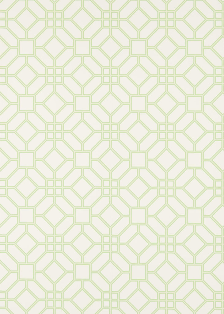 Zoffany Veranda Trellis Leaf Wallpaper