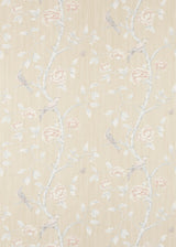 Zoffany Woodville White Clay Wallpaper