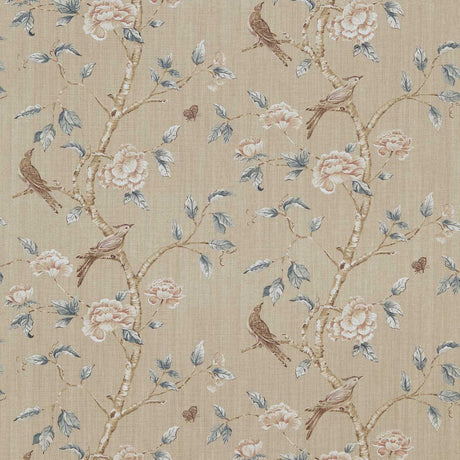 Zoffany Woodville White Clay Fabric