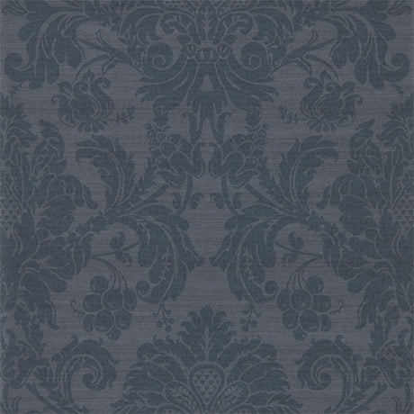 Zoffany Crivelli Como Blue Wallpaper