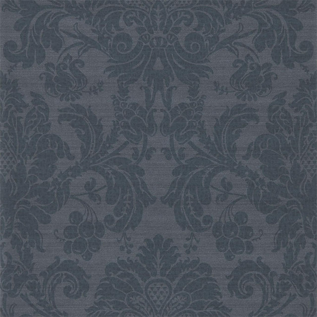 Zoffany Crivelli Como Blue Wallpaper