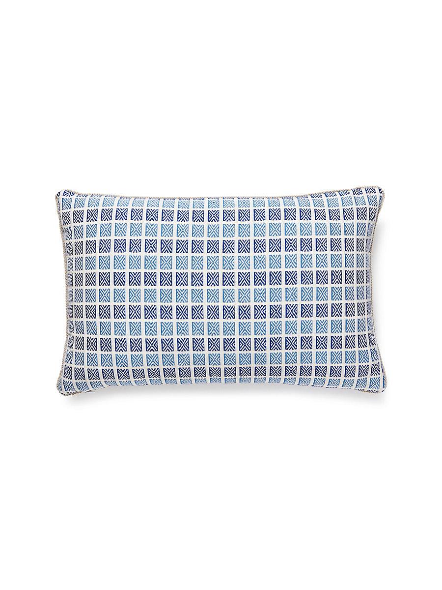 Scalamandre Fair Isle 14 X 22 - Sailboat Decorative Pillow