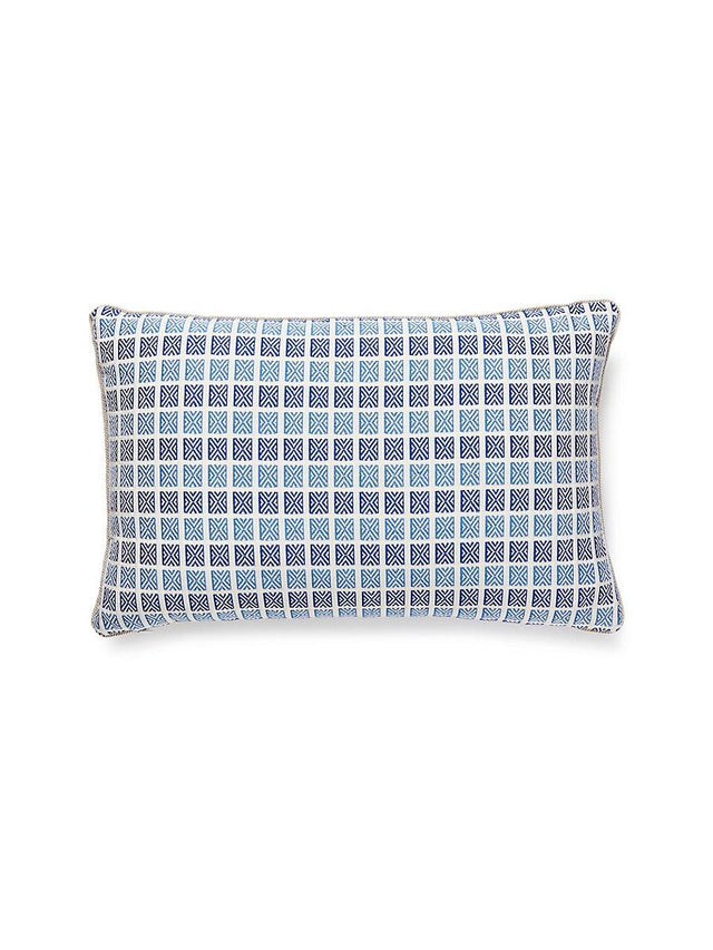 Scalamandre Fair Isle 14 X 22 - Sailboat Decorative Pillow