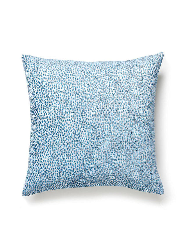Scalamandre Flurry 22 X 22 - Ciel Decorative Pillow