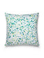 Scalamandre Spatter 22 X 22 - Mermaid Decorative Pillow