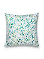Scalamandre Spatter 22 X 22 - Mermaid Decorative Pillow