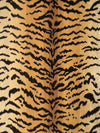 Scalamandre Tigre Ivory, Gold & Black Upholstery Fabric