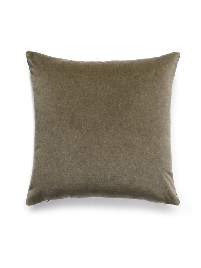 Scalamandre Indus 22 X 22 - Chestnut Decorative Pillow