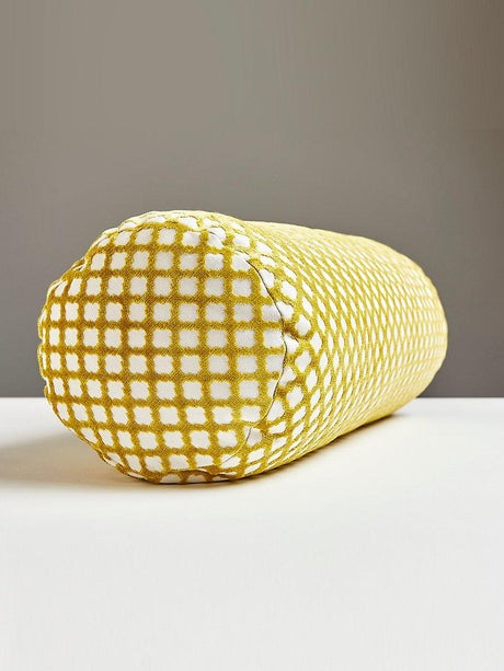 Scalamandre Pomfret 21 X 7 - Chartreuse Decorative Pillow