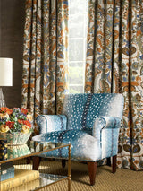 Scalamandre Antelope Peacock Fabric