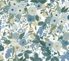 Rifle Paper Co. Garden Party Peel And Stick Blue Wallpaper