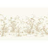 Ronald Redding Designs Flowering Vine Chino White Mural