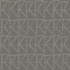 York Love Triangles Peel And Stick Gray/Metallic Glint Wallpaper