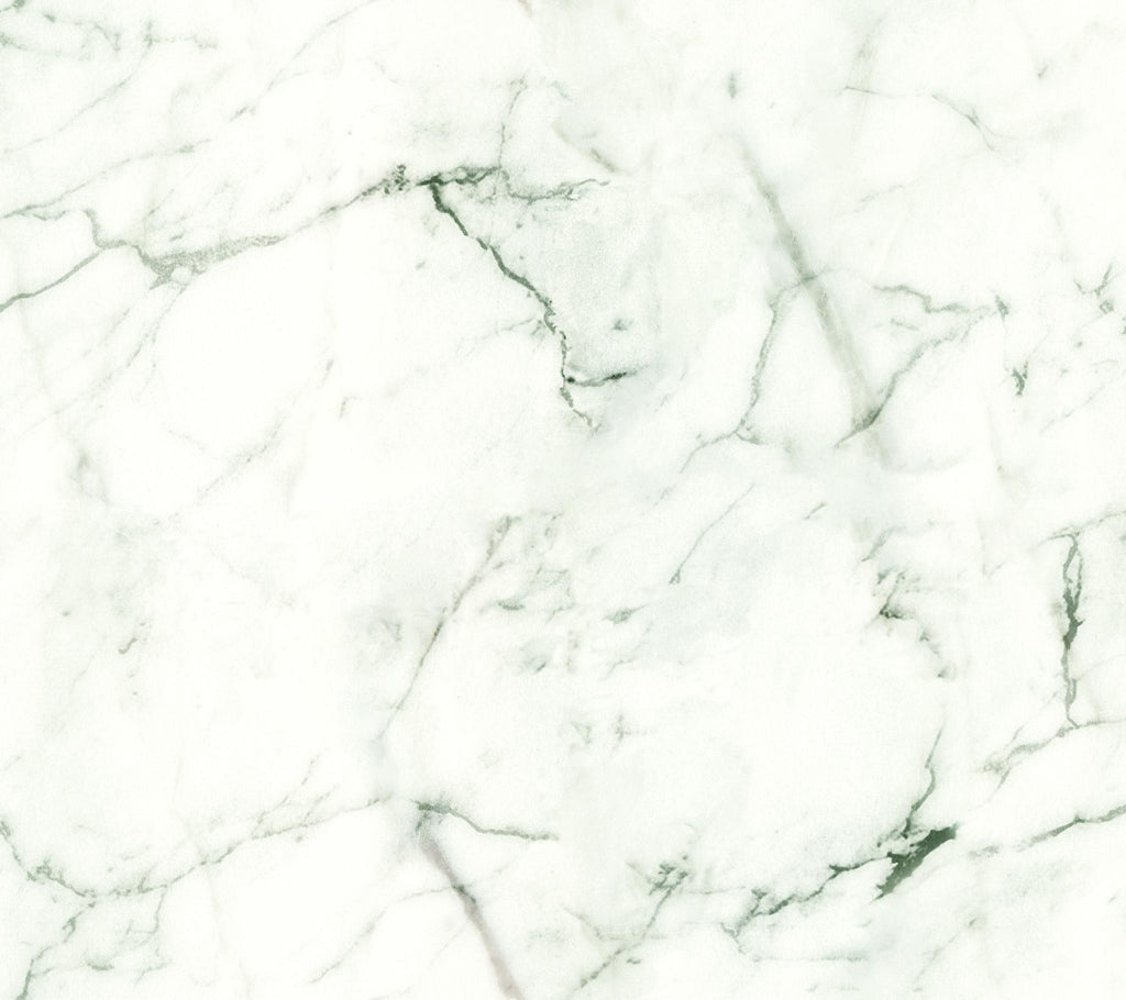 York Palace Marble Peel and Stick White/Gray Wallpaper