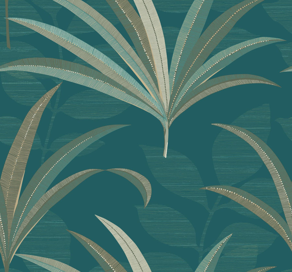 Antonina Vella El Morocco Palm Blues Wallpaper