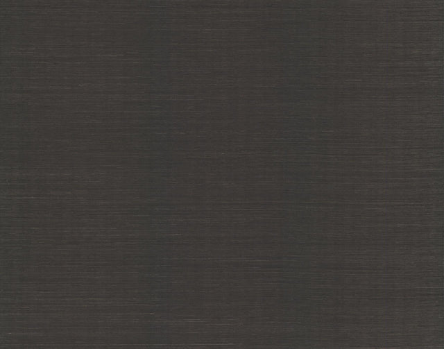 Antonina Vella Grasscloth Sisal Black Wallpaper