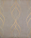 Antonina Vella Aurora Khaki/Gold Wallpaper