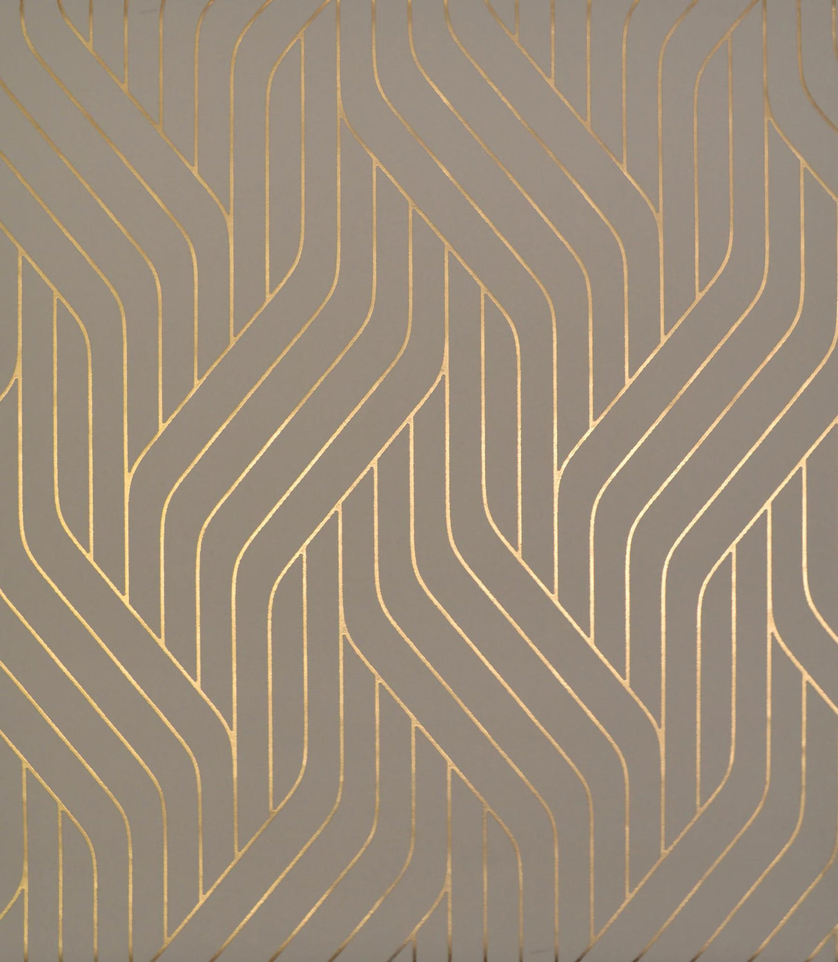 Antonina Vella Ebb And Flow Khaki/Gold Wallpaper