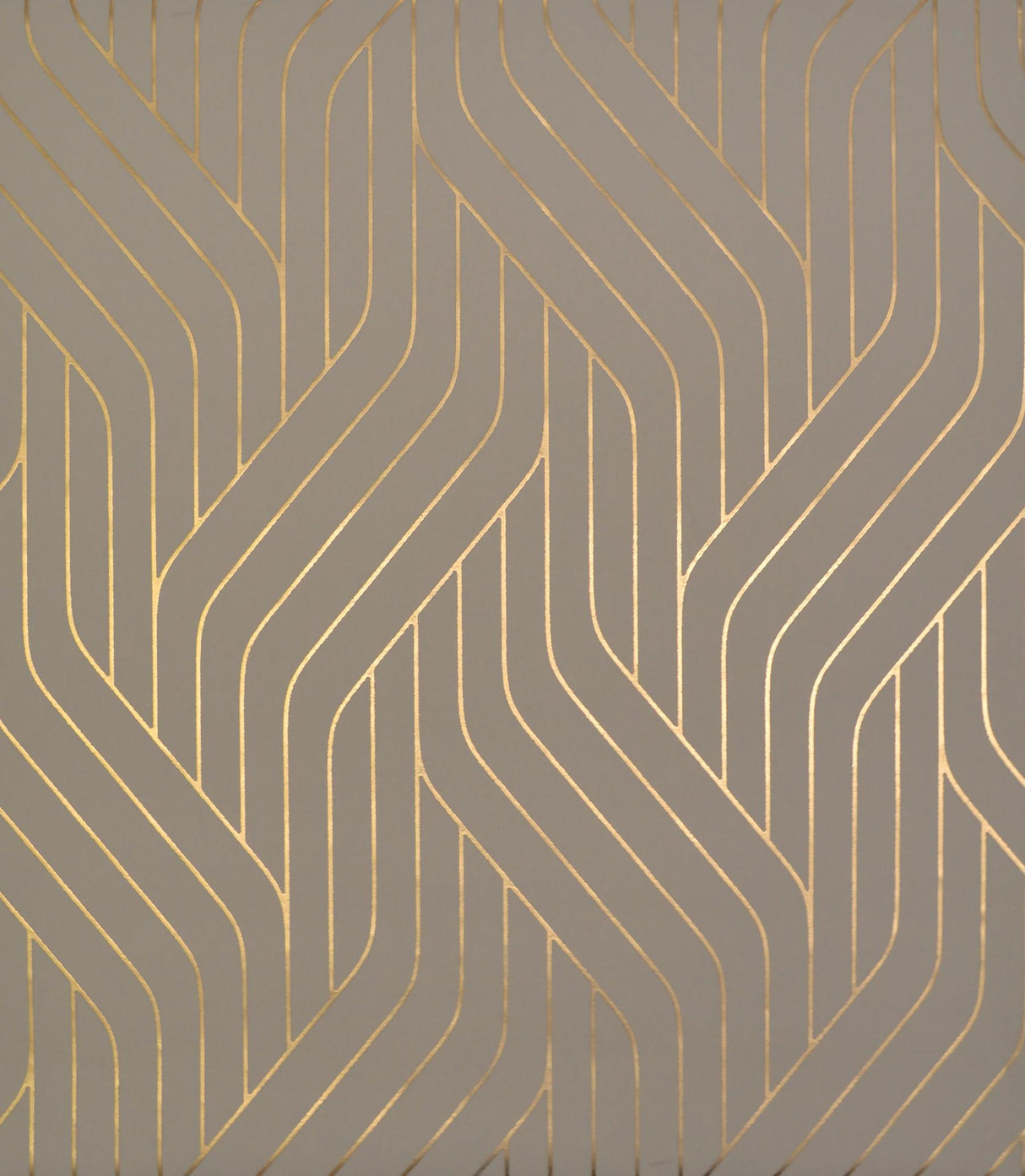 Antonina Vella Ebb And Flow Khaki/Gold Wallpaper