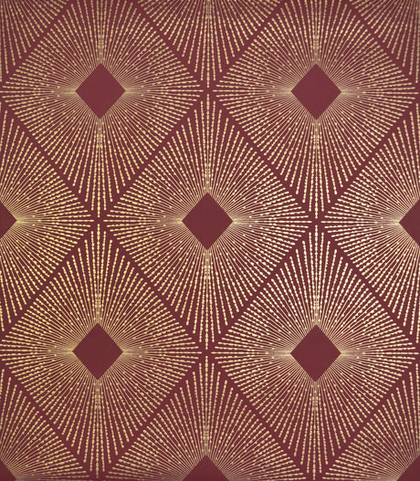 Antonina Vella Harlowe Red/Gold Wallpaper