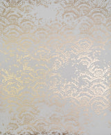 Antonina Vella Eclipse White/Gold Wallpaper