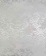 Antonina Vella Eclipse White/Silver Wallpaper