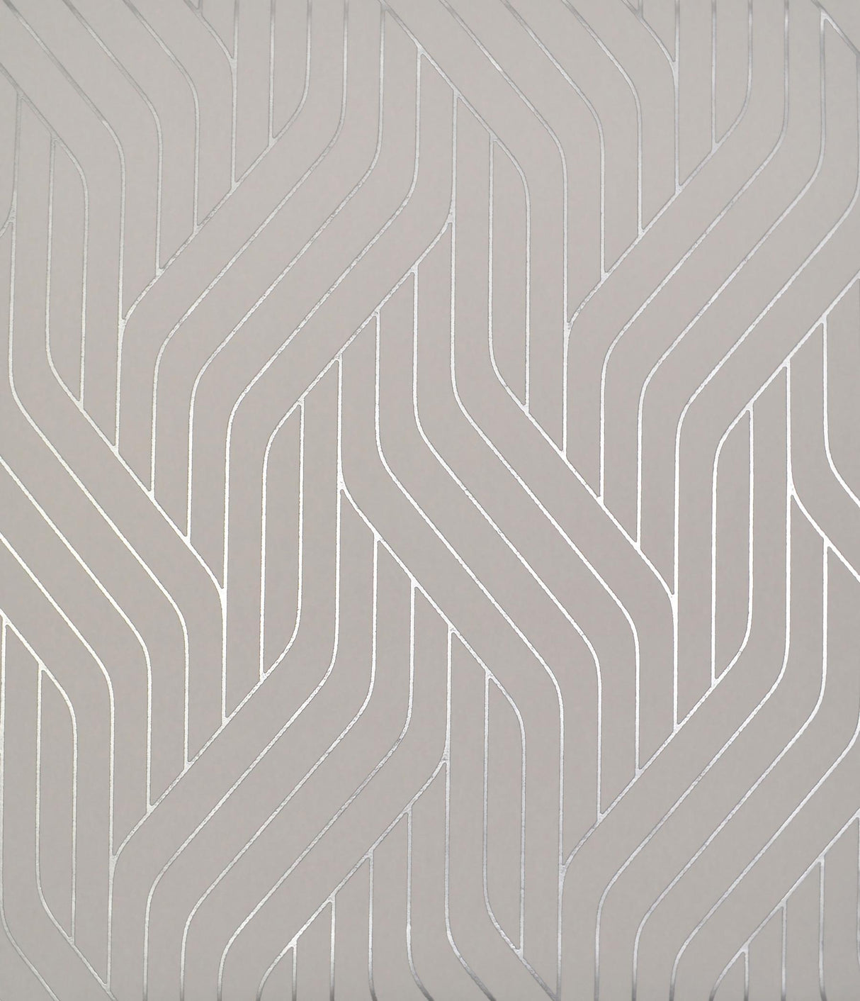 Antonina Vella Ebb And Flow Grey/Silver Wallpaper