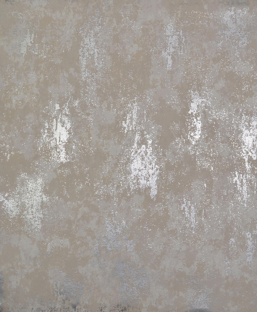 Antonina Vella Nebula White/Silver Wallpaper