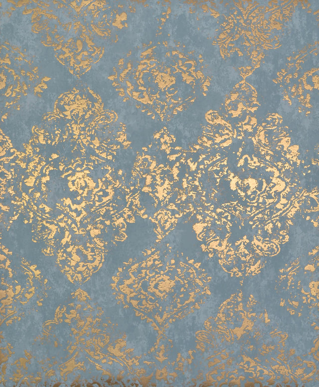 Antonina Vella Stargazer Blue/Gold Wallpaper