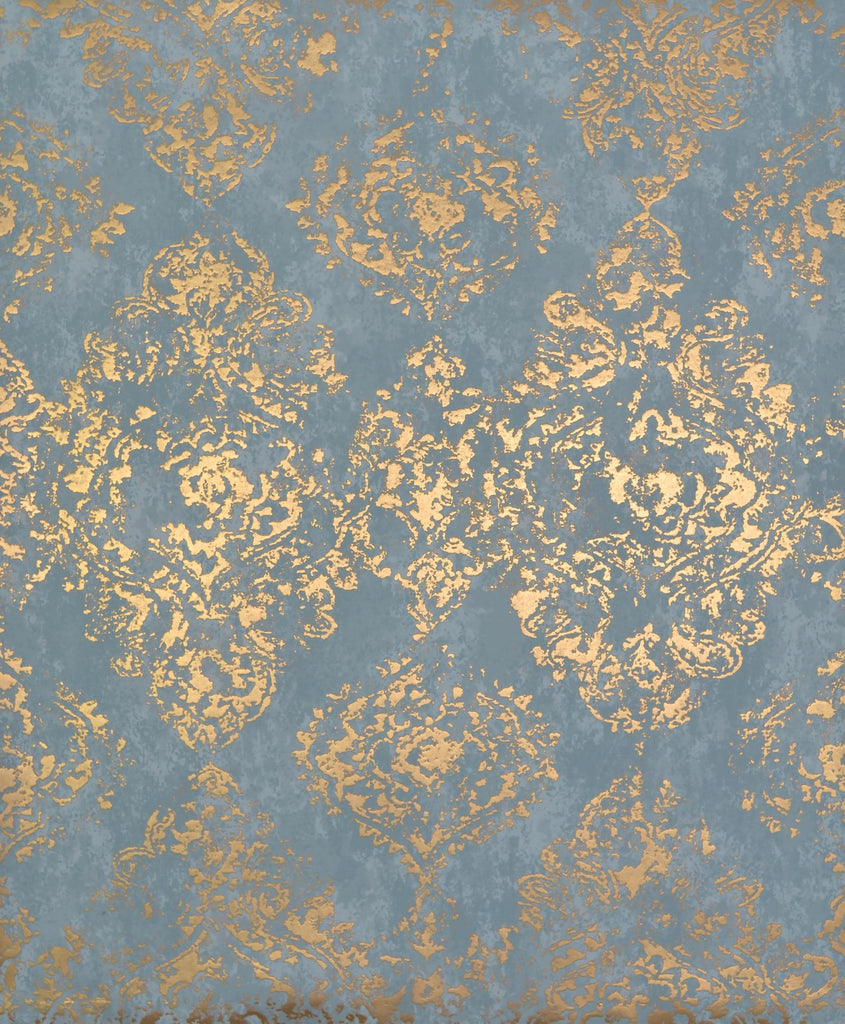 Antonina Vella Stargazer Blue/Gold Wallpaper