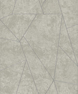 Antonina Vella Nazca Light Grey/Silver Wallpaper