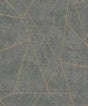 Antonina Vella Nazca Dark Grey/Gold Wallpaper