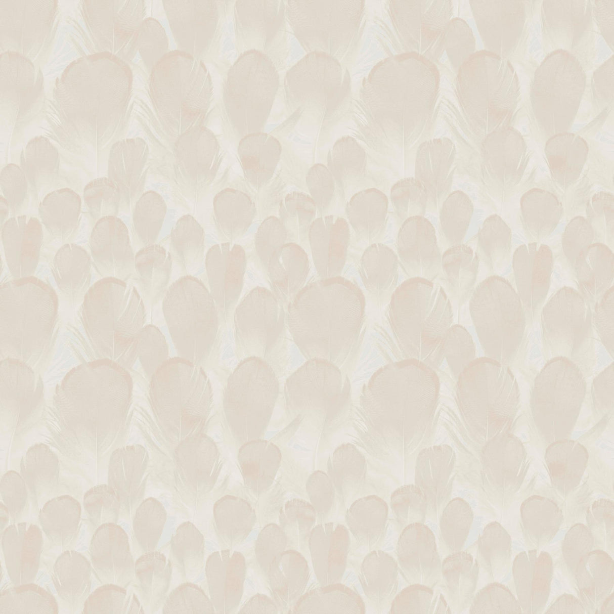 Antonina Vella Feathers Cream Wallpaper