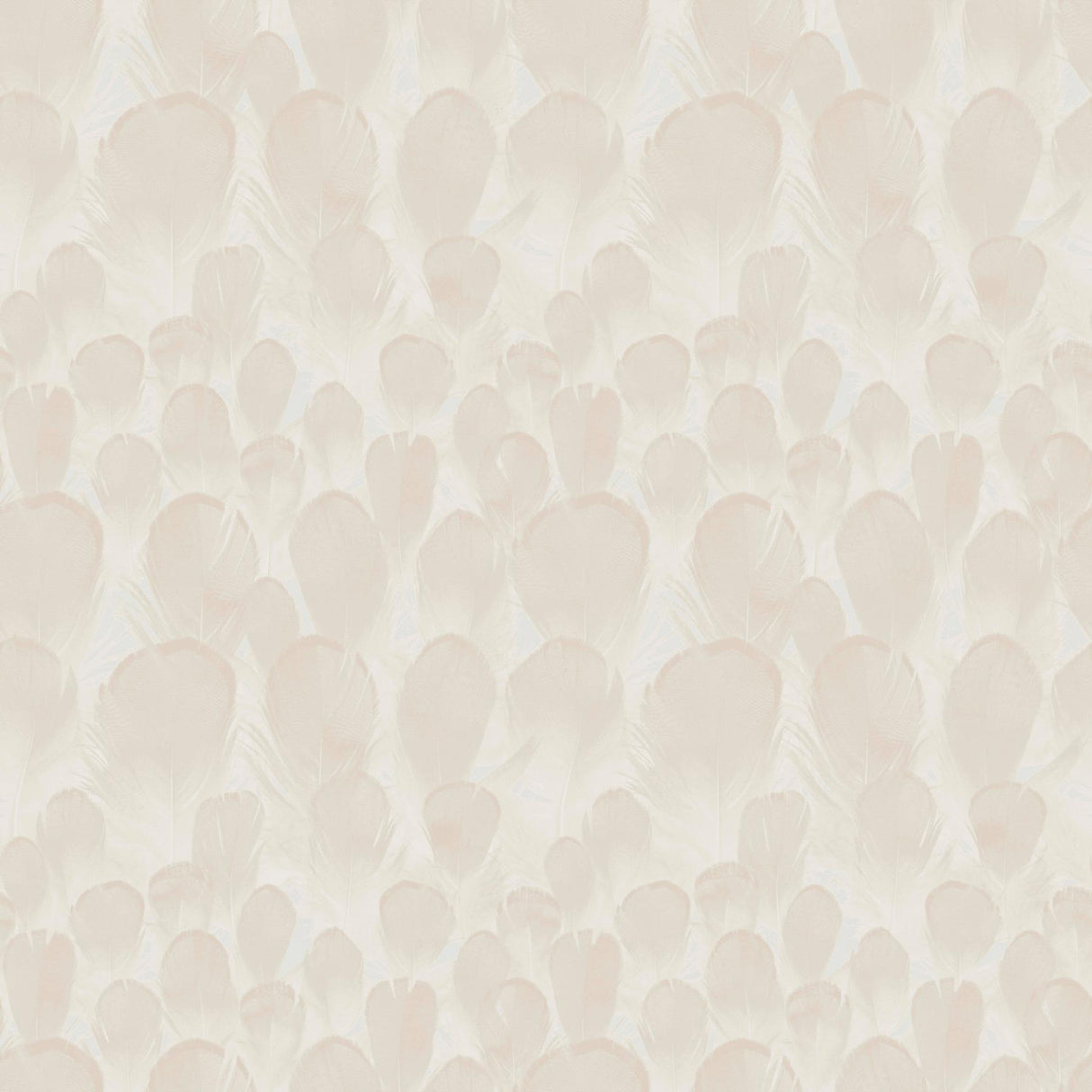 Antonina Vella Feathers Cream Wallpaper