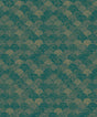 Antonina Vella Mermaid Scales Teal/Gold Wallpaper