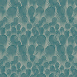 Antonina Vella Feathers Teal/Green Wallpaper